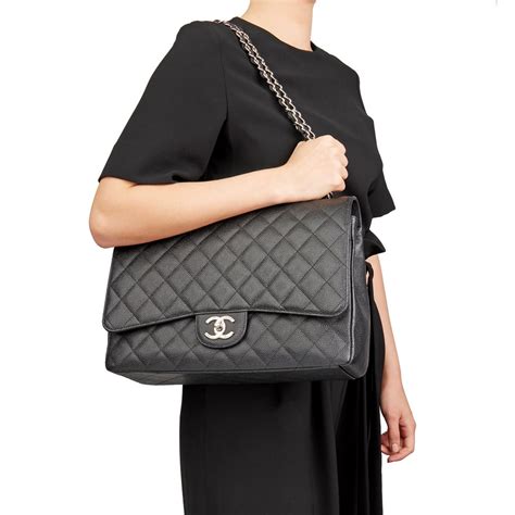 chanel half flap bag|Chanel classic bag with flap.